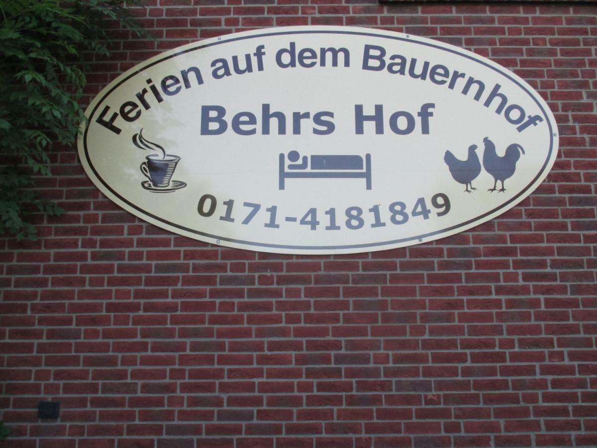 Hotel Behrs Hof Scharmbeck Zewnętrze zdjęcie